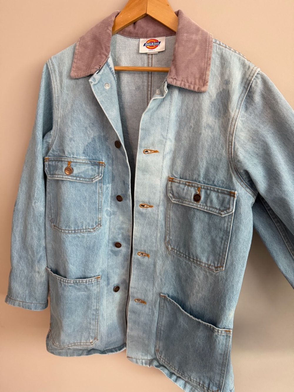 Dickies vintage denim chore jacket - Picture 3 of 5